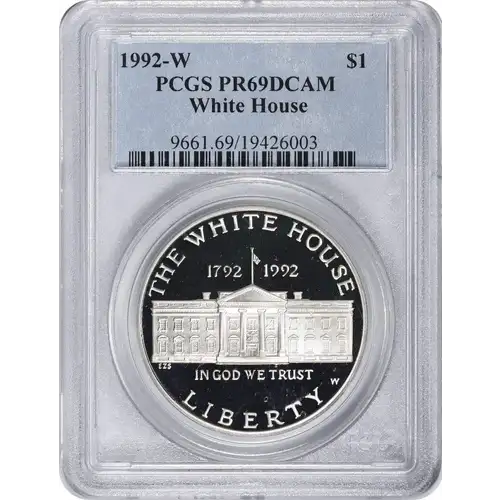 1992-W $1 White House, DCAM