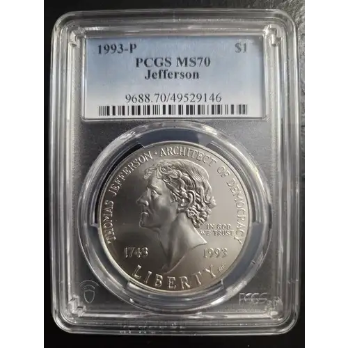 1993-P $1 Jefferson