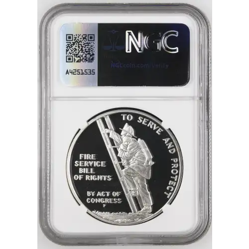 (1993) P BENJAMIN FRANKLIN FIRE SER BILL OF RIGHTS ULTRA CAMEO (3)
