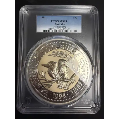 1994 $30 Kookaburra 1Kg Ag