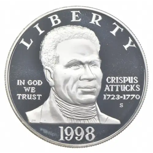 1998-S $1 Crispus Attucks