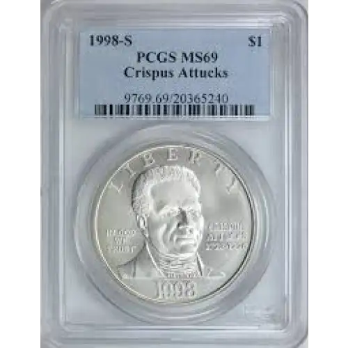 1998-S $1 Crispus Attucks
