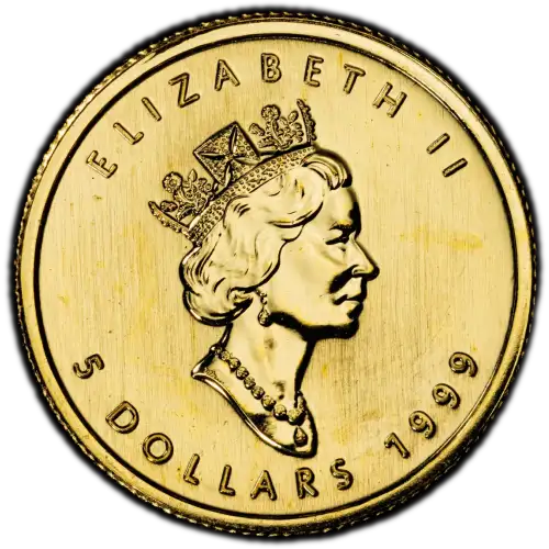 1999 $5 Maple Leaf Au 20 Years ANS Privy (3)
