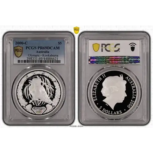 2000-C $5 Olympic - Kookaburra, DCAM