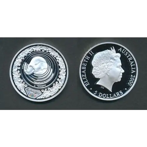 2000-C $5 Olympic - Platypus, DCAM