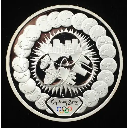 2000-C $5 Olympic - Reaching the World, DCAM