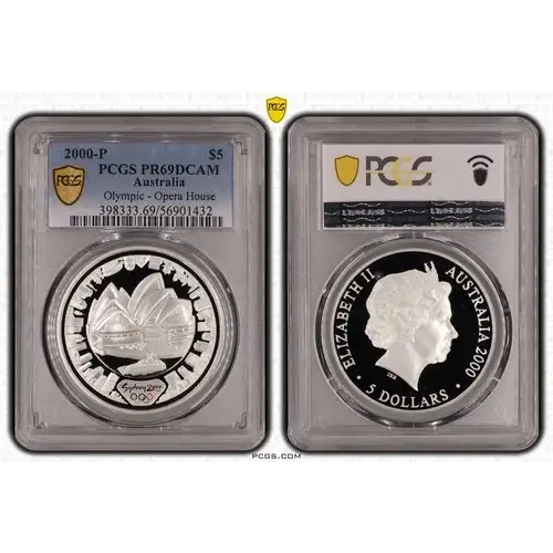 2000-P $5 Olympic - Opera House, DCAM