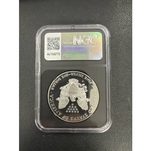 2001 W S$1 SILVER EAGLE PF10/70 NGC (2)