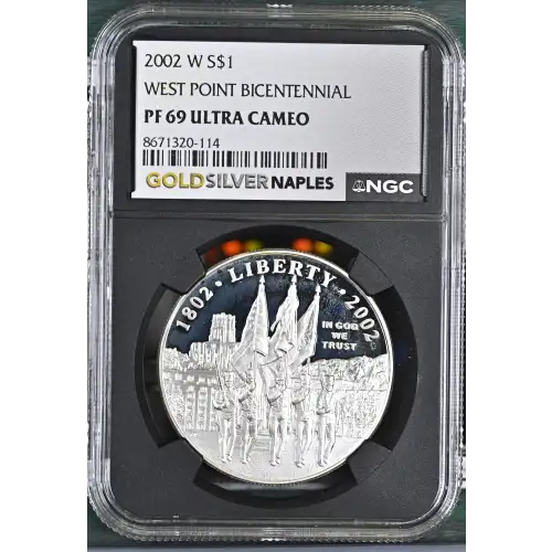 2002 WEST POINT BICENTENNIAL ULTRA CAMEO (2)