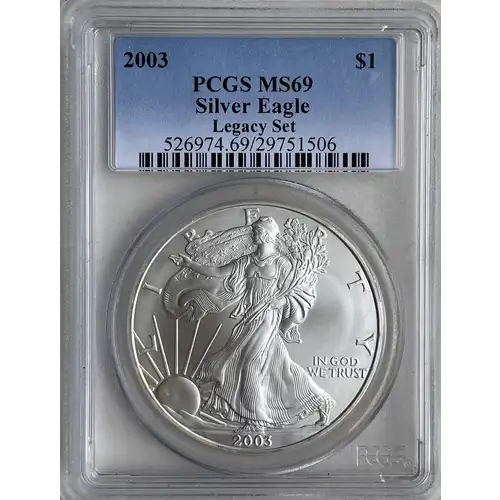 2003 $1 Silver Eagle Legacy Set