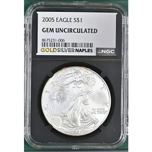 2005 EAGLE S$1 GEM UNCIRCULATED