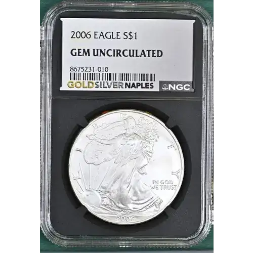 2006 EAGLE S$1 GEM UNCIRCULATED