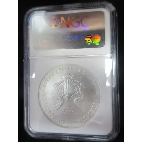 2007 W BURNISHED SILVER EAGLE EARLY RELEASES (2)