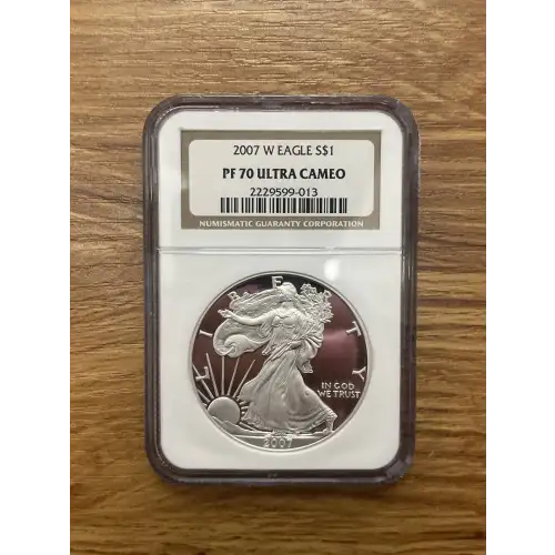 2007 W Eagle S$1 PF70UC NGC