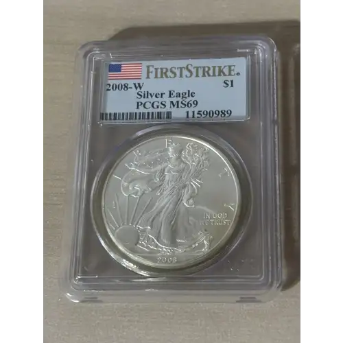 2008 $1 Silver Eagle First Strike (3)