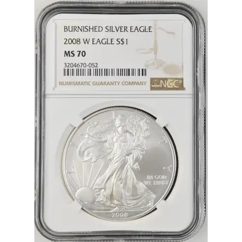2008 W BURNISHED SILVER EAGLE (2)