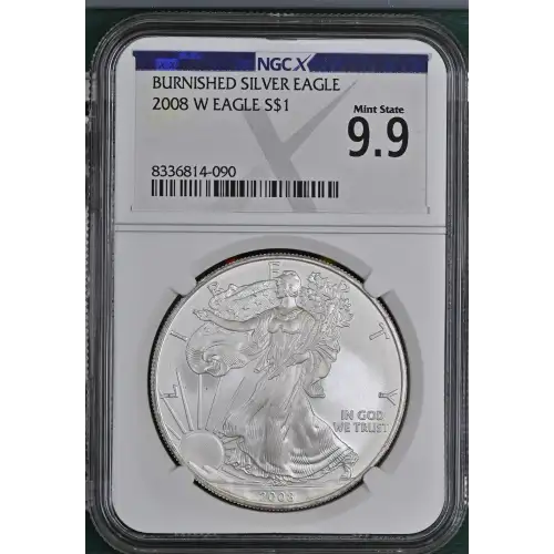 2008 W BURNISHED SILVER EAGLE (2)