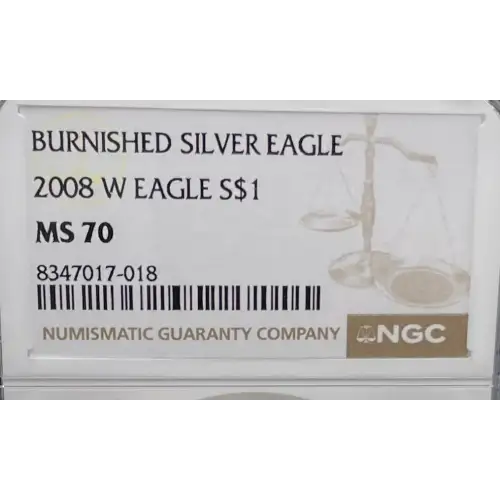 2008 W eagle $1 ms 70