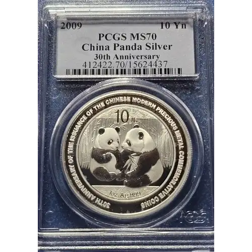2009 - 30th Ann Precious Metal PAN-512A - 1 oz
