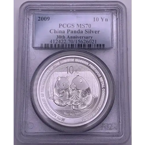 2009 - 30th Ann Precious Metal PAN-512A - 1 oz