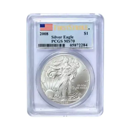 2010 $1 Silver Eagle First Strike