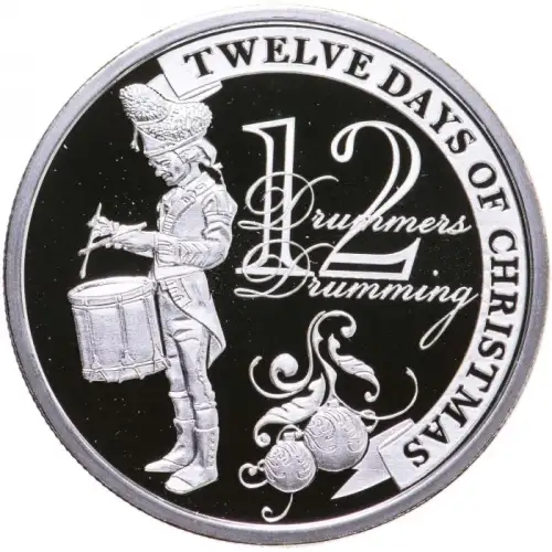 2010 $2 Twelve Days of Christmas Ag 12 - Drummers Drumming, DCAM