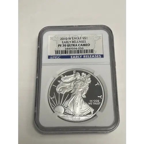 2010 W Eagle S$1 Early Releases PF70UC