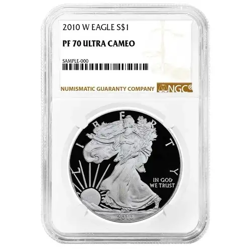 2010 W Eagle S$1 PF70UC White NGC (2)