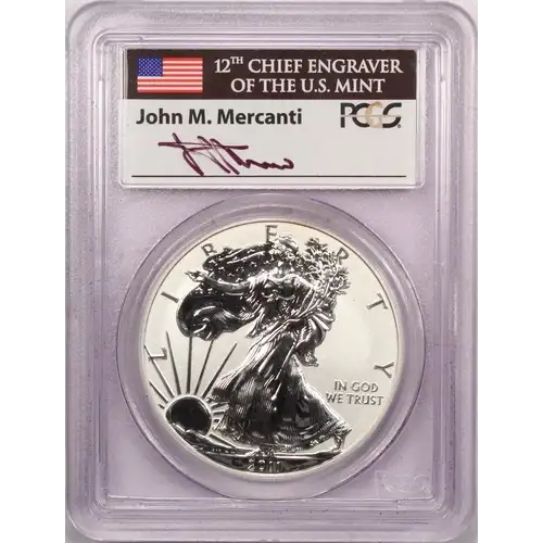 2011 $1 Silver Eagle 25th Anniversary Set First Strike
