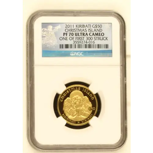 2011 CHRISTMAS ISLAND ANGEL IN PRAYER ULTRA CAMEO (2)