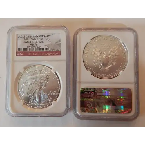 2011 EARLY RELEASES EAGLE 25TH ANNIVERSARY