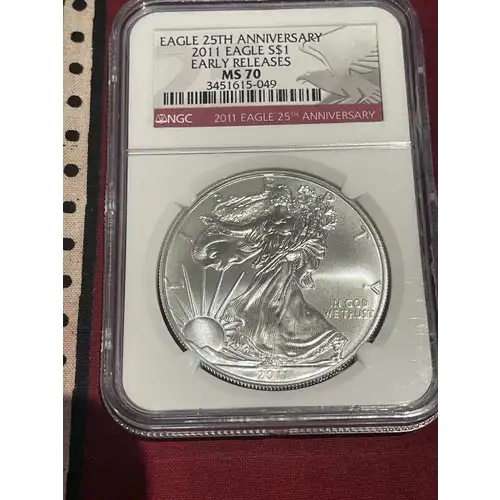 2011 EARLY RELEASES EAGLE 25TH ANNIVERSARY