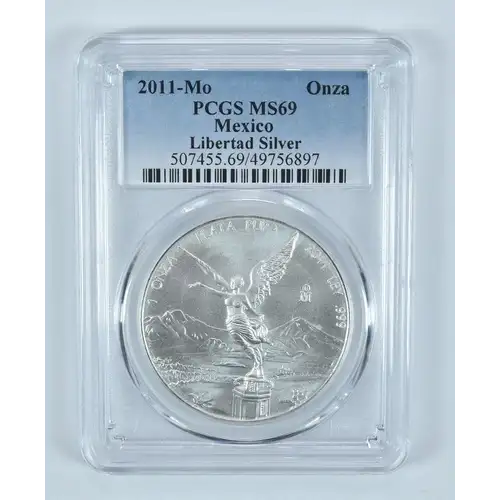 2011-Mo 5 Onza Libertad Silver