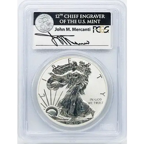 2011-P $1 Silver Eagle Rev PR 25th Anniversary Set First Strike