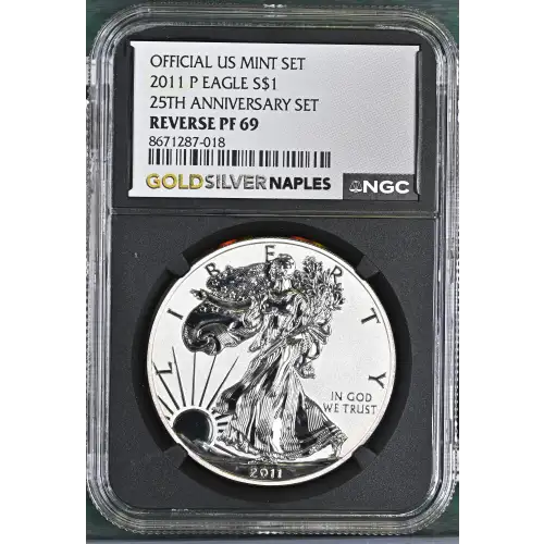 2011 P 25TH ANNIVERSARY SET OFFICIAL US MINT SET (2)