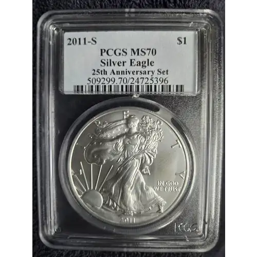 2011-(S) $1 Silver Eagle Struck at San Francisco
