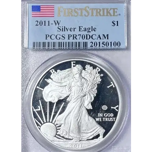 2011-W $1 Silver Eagle First Strike, DCAM