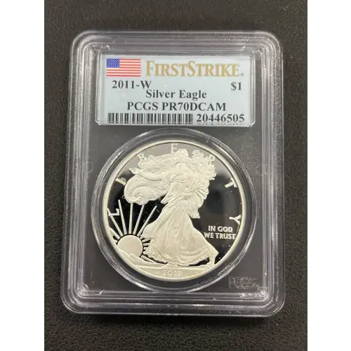 2011-W $1 Silver Eagle First Strike, DCAM