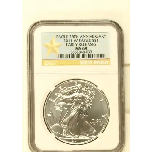 2011 W BURNISHED SILVER EAGLE EARLY RELEASES (2)
