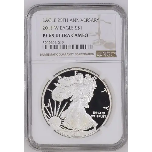 2011 W EAGLE 25TH ANNIVERSARY ULTRA CAMEO (2)