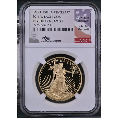 2011 W EAGLE 25TH ANNIVERSARY ULTRA CAMEO (2)