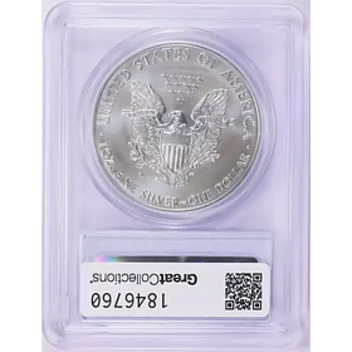 2011 - W - PCGS - MS70 - $1 Silver Eagles  (2)
