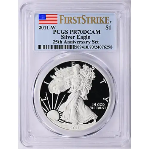 2011 W SILVER EAGLE PR70DCAM PCGS 
[B-9]