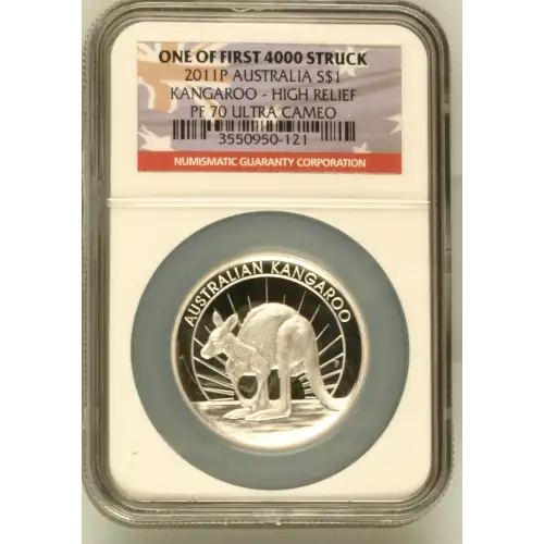 2011P Kangaroo High Relief ULTRA CAMEO (2)