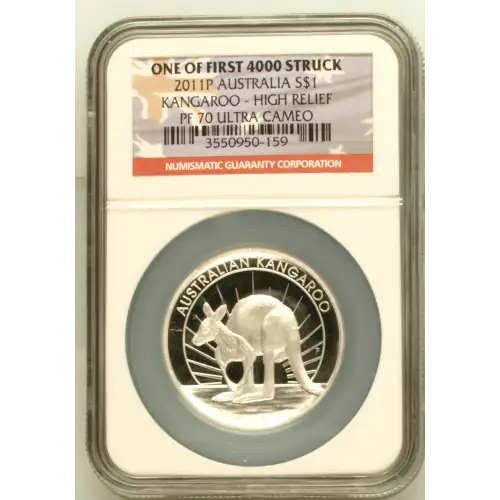 2011P Kangaroo High Relief ULTRA CAMEO (2)