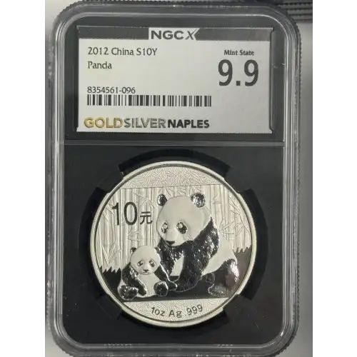 2012 1 oz China Panda s10y Mint State 9.9