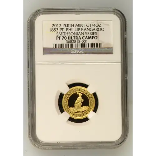 2012 1853 Pt. Phillip Kangaroo Smithsonian Series ULTRA CAMEO (2)
