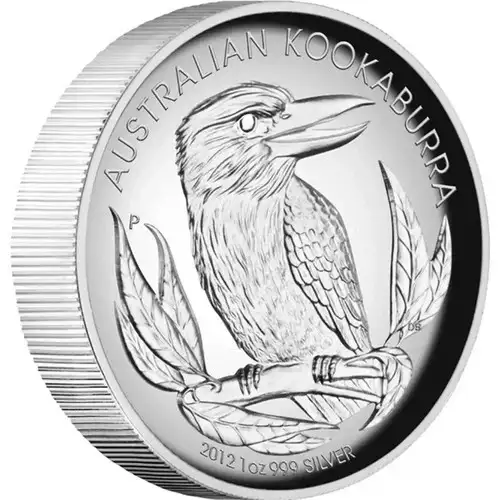 2012-P $1 Kookaburra Ag High Relief Picture Frame, DCAM