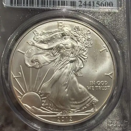 2012-(S) $1 Silver Eagle Struck at San Francisco