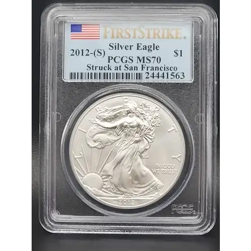 2012-(S) $1 Silver Eagle Struck at San Francisco